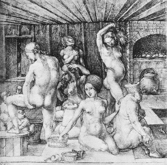 The Women's Bath, Albrecht Durer